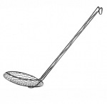 Art.444 Paletta friggere inox